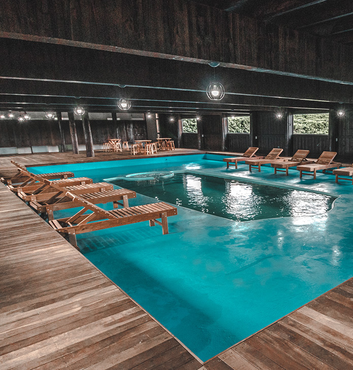 Piscina Climatizada Hotel Fazenda Roseira